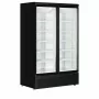 TEFCOLD - Vitrine positive 2 portes vitrées intérieur blanc 809 L