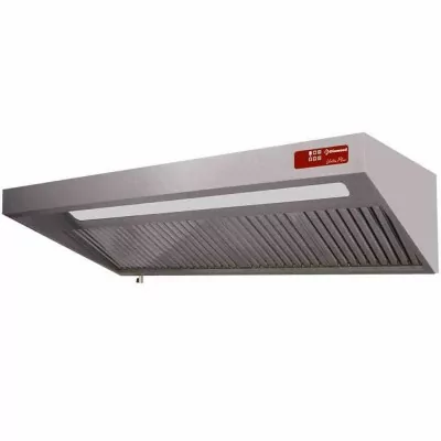 DIAMOND - Hotte complète (7/7-1500 M3/h) 120 Pa éclairage variateur 2 filtres