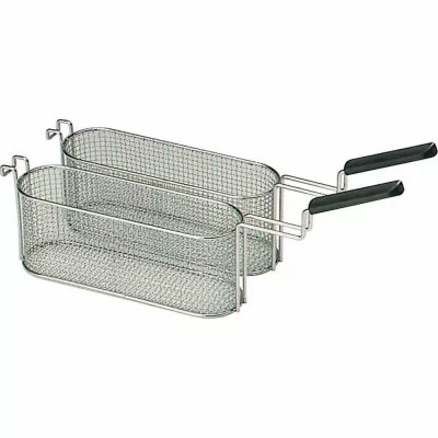 DIAMOND - Panier pour friteuses (2x 1/2) 15 L