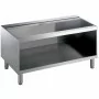 DIAMOND - Soubassement ouvert 1200 mm inox AISI 304