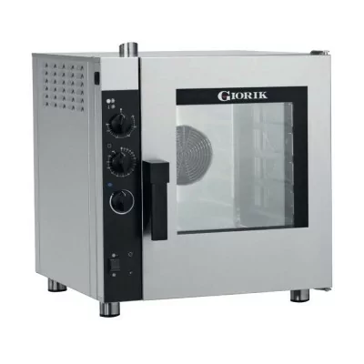GIORIK - Déclassé - Four à convection électrique 5 x GN 2/3 électromécanique 2 vitesses humidificateur