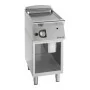 GIORIK - Déclassé - Plancha gaz acier chromé surface de cuisson simple nervurée P. 700 mm