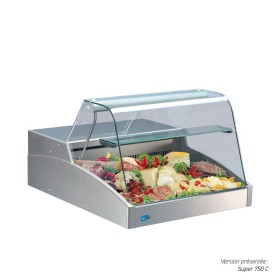 TECNOX - Déclassé - Comptoir réfrigéré posable SUPER vitrage droit L. 1006 mm