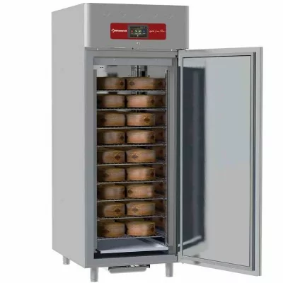 DIAMOND - Armoire de maturation fermenting aging pour fromages 850 L ventilée 1 porte 20x GN 2/1