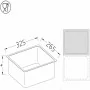 DIAMOND - Bac gastronorm 1/2 hauteur 150 mm