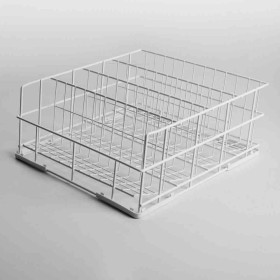 DIAMOND - Panier verres Ø110 mm, 400x400 mm Rilsan