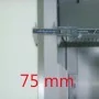 DIAMOND - Armoire de maturation dry aging pour charcuterie 850 L ventilée 1 porte vitrée 20x GN 2/1