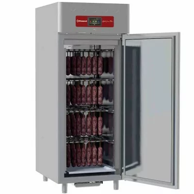 DIAMOND - Armoire de maturation dry aging pour charcuterie 850 L ventilée 1 porte 20x GN 2/1