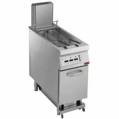 DIAMOND - Friteuse électrique 1 cuve en Y 23 L sur meuble DIGIT