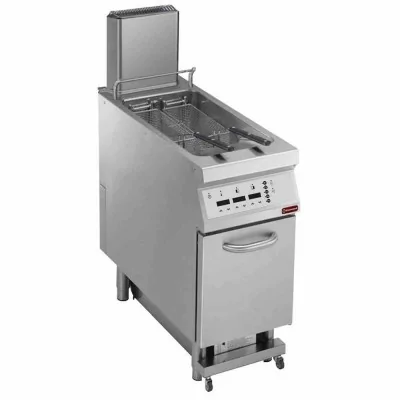 DIAMOND - Friteuse gaz 1 cuve en Y 23 litres sur meuble DIGIT