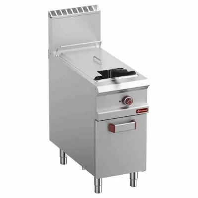 DIAMOND - Friteuse gaz 1 cuve Y 21 L (21 kW) sur meuble fermé