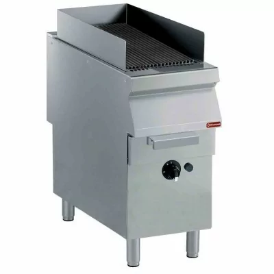 DIAMOND - Grill vapeur, grille en fonte, sur piétement