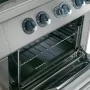 DIAMOND - Fourneau gaz 4 feux vifs four électrique GN 2/1