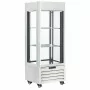 DIAMOND - Vitrine FULL vitrée 440 L 1 niveau + 2 étagères ventilée Wine - Blanc