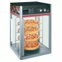 DIAMOND - Vitrine chauffante à poser 4 grilles rotatives