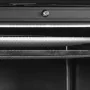 TEFCOLD - Armoire froide négative 1 porte vitrée noire caisson lumineux 270 L