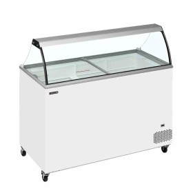 TEFCOLD - Congélateur de crème glacée couvercles plats et pare-haleine 350 L