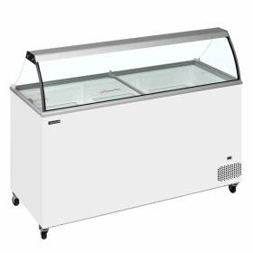 TEFCOLD - Congélateur de crème glacée couvercles plats et pare-haleine 430 L