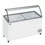 TEFCOLD - Congélateur de crème glacée couvercles inclinés et pare-haleine 398 L