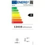 TEFCOLD - Vitrine ventilée pour glace en bac vitrage bombé 241 L