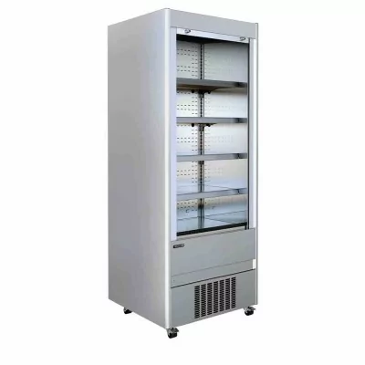 TEFCOLD - Vitrine réfrigérée inox ventilée 370 L