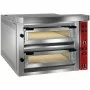 DIAMOND - Four électrique à pizzas 2 chambres 2 x 6 pizzas Ø 350 mm