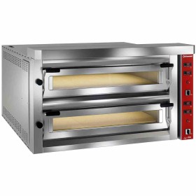 DIAMOND - Four électrique à pizzas 2 chambres extra large 2x 9 pizzas Ø 350 mm