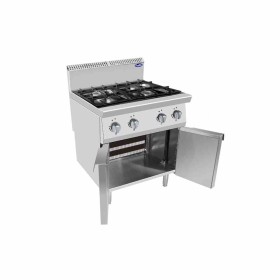ATOSA - Fourneau gaz sur placard 4 feux vifs 4 x 7 kW