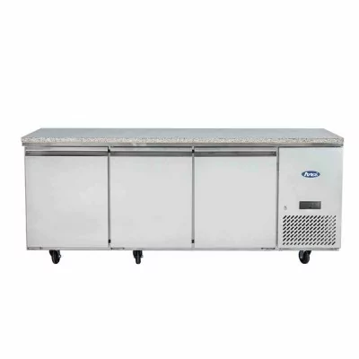 ATOSA - Table positive 3 portes 600 x 400 marbre central
