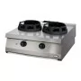 AFI - Wok gaz à poser Série 700 2 brûleurs 2 x 14 kW