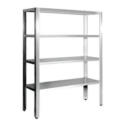 AFI - Étagère perforée AISI 304 sur pieds L. 800 mm