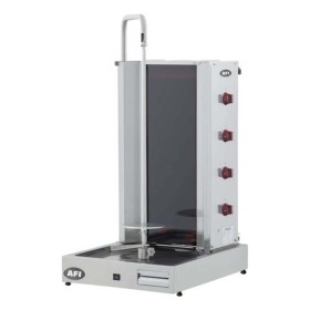 AFI - Grill kebab électrique avec moteur en bas sur chariot