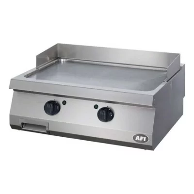 AFI - Grill électrique à poser - doubles plaques acier lisses - Série 700