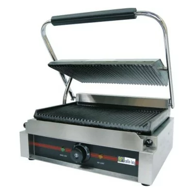 AFI - Grill de contact avec plaque rainurée 355 x 235 mm