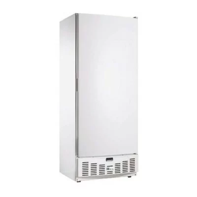 AFI - Armoire réfrigérée positive 1 porte pleine 520 L laquée blanche