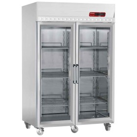 DIAMOND - Fin de série - Armoire de congélation 2 portes vitrées GN 2/1 1400 L