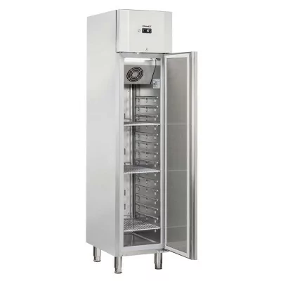 CASSELIN - Armoire froide positive 1 porte pleine inox 235 L