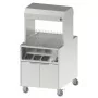 CASSELIN - Poste de salage double chauffe traversant 800 sur placard