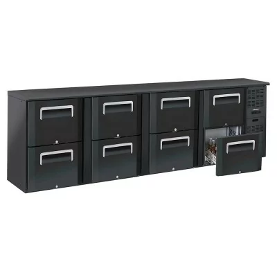 CASSELIN - Arrière bar 4 x 2 tiroirs 618 L