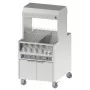 CASSELIN - Poste de salage chauffe sauce traversant 800