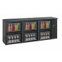 CASSELIN - Arrière bar 3 x 2 tiroirs vitrés 500 L