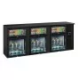 CASSELIN - Arrière bar 3 x 2 tiroirs mixtes vitrés 500 L
