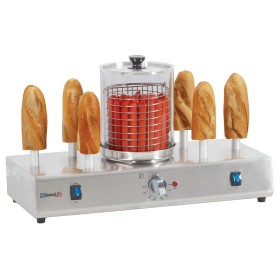CASSELIN - Machine à hot dog 6 plots chauffants