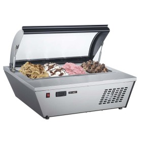 CASSELIN - Vitrine à glaces à poser 4 x GN 1/3