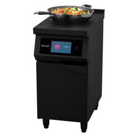 CASSELIN - Fourneau à induction noir pour wok 360 mm