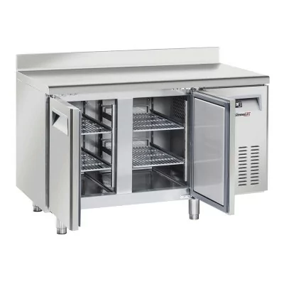 CASSELIN - Table réfrigérée négative avec dosseret 2 portes 260 L