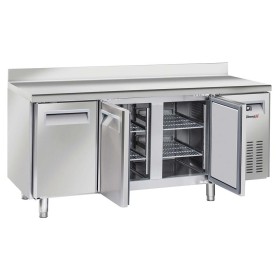 CASSELIN - Table réfrigérée négative avec dosseret 3 portes 400 L