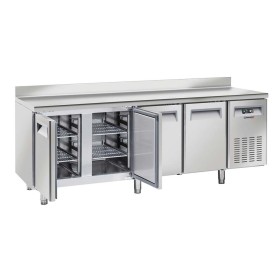 CASSELIN - Table réfrigérée négative avec dosseret 4 portes 570 L