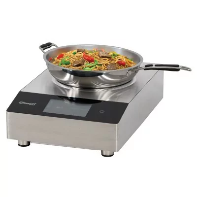 CASSELIN - Plaque à induction noire 5KW pour wok - 400 mm