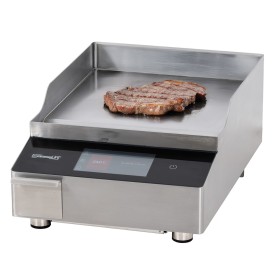 CASSELIN - Plaque à snacker induction noire 5KW - 400 mm